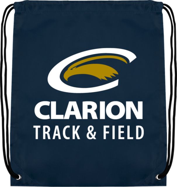 PennWest Clarion Drawstring Backpack Clarion C Eagle - Track and Field - ONLINE ONLY