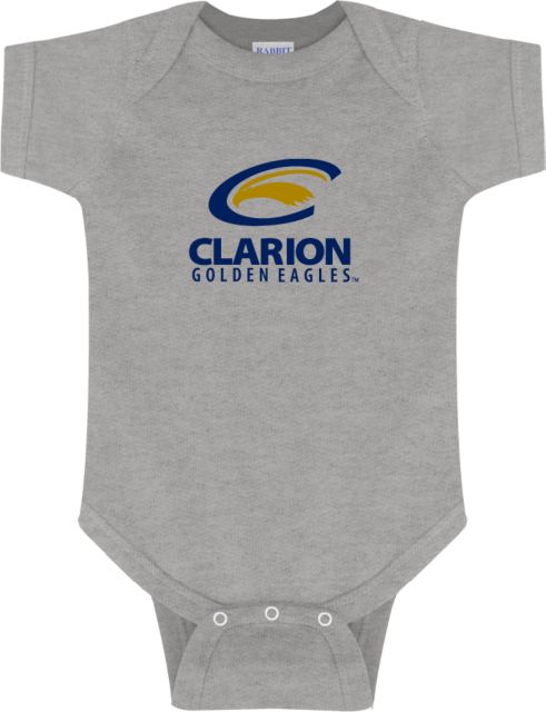 PennWest Clarion Infant Bodysuit Clarion Primary Athletic Mark - ONLINE ONLY