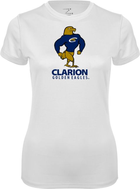 PennWest Clarion Womens Performance Tee Clarion Secondary Athletic Mark - ONLINE ONLY