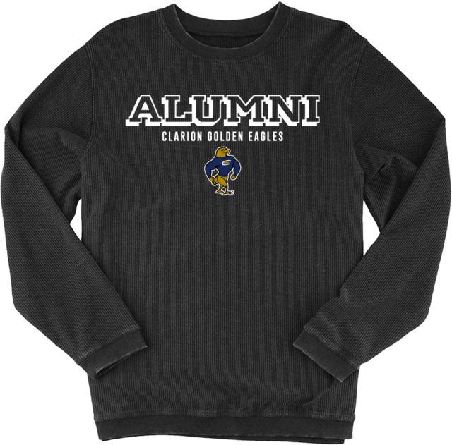 PennWest Clarion Boxercraft Womens Corded Crew Clarion Golden Eagles Alumni Block - ONLINE ONLY