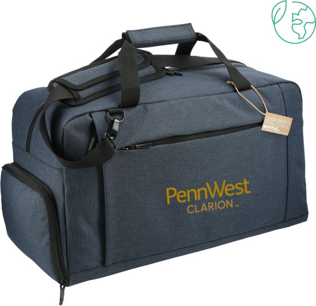PennWest Clarion Aft Recycled PET 21 Inch Duffel PennWest Clarion Institutional Mark - ONLINE ONLY