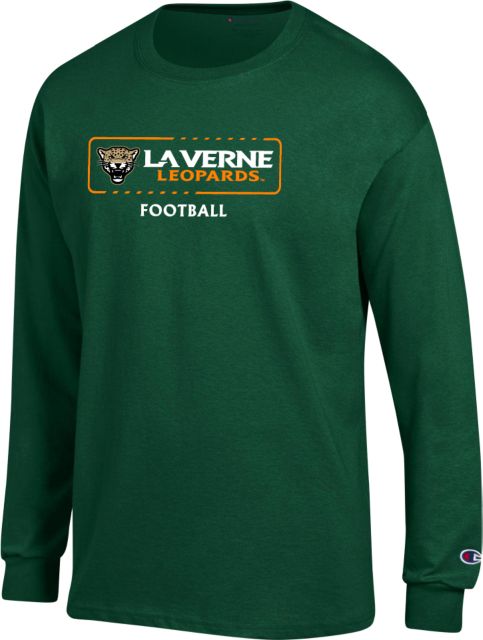 LaVerne Champion Long Sleeve T Shirt La Verne Leopards Football