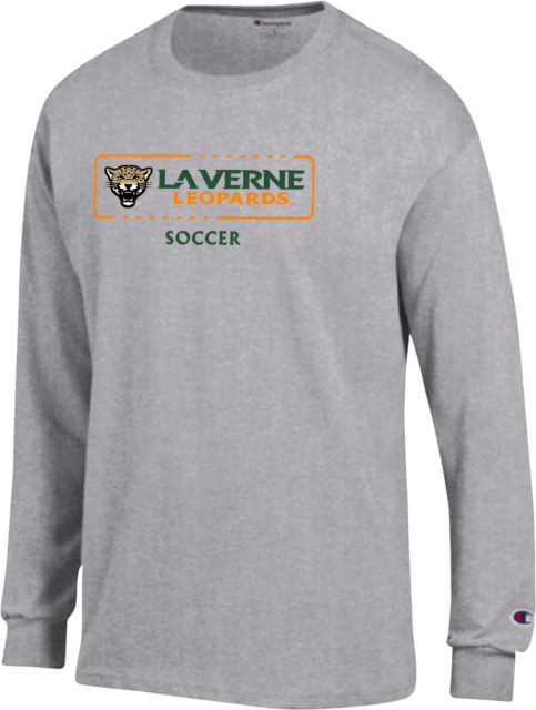 LaVerne Champion Long Sleeve T Shirt La Verne Leopards Soccer