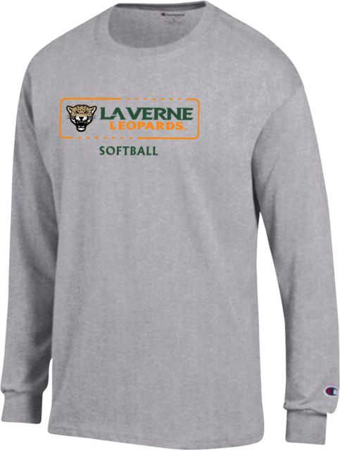 LaVerne Champion Long Sleeve T Shirt La Verne Leopards Softball