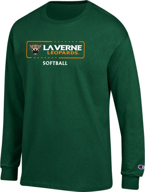 LaVerne Champion Long Sleeve T Shirt La Verne Leopards Softball