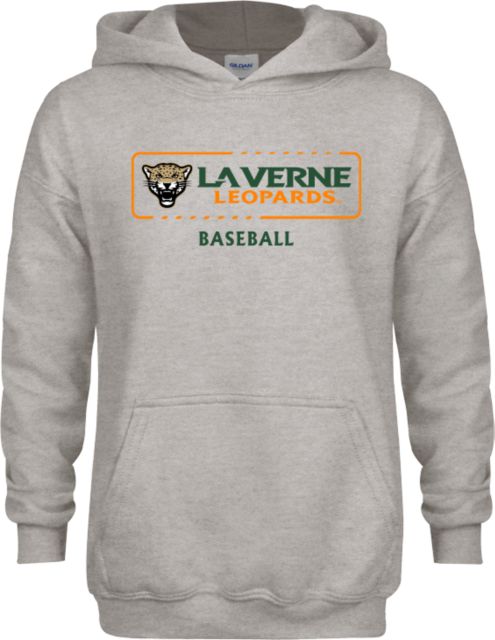 LaVerne Youth Fleece Hood La Verne Leopards Baseball