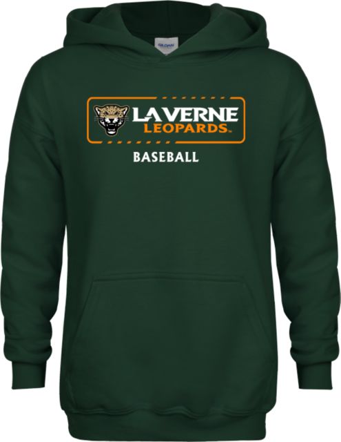 LaVerne Youth Fleece Hoodie La Verne Leopards Baseball
