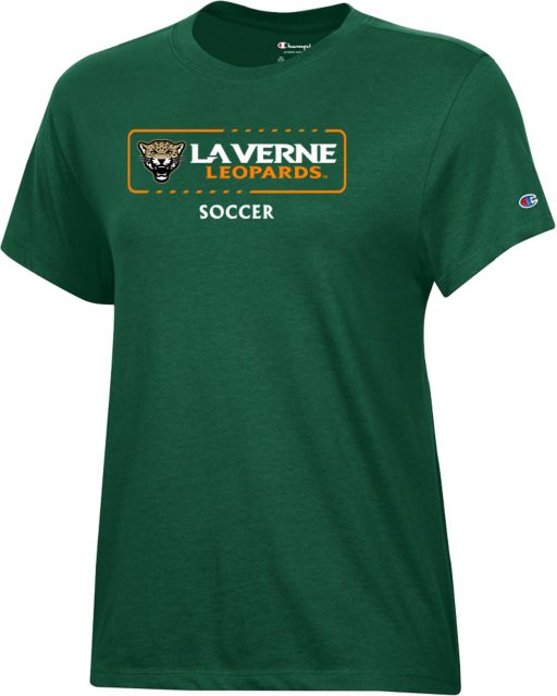 LaVerne Champion Womens Core Short Sleeve Tee La Verne Leopards Soccer