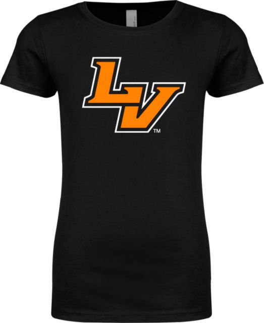 LaVerne Next Level Girls Fashion Fit T Shirt University of La Verne  LV Mark