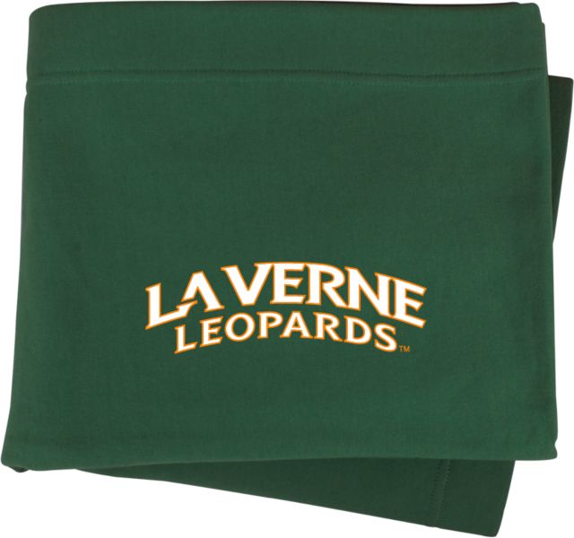 LaVerne Sweatshirt Blanket University of La Verne  Leopards Arched