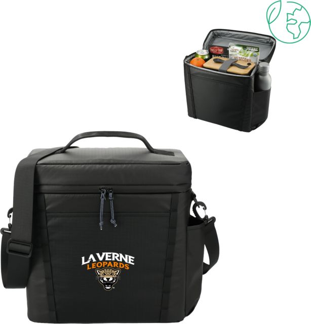 LaVerne NBN Recycled Outdoor 15 Can Cooler University of La Verne  Leopards Arched with Mascot Stacked