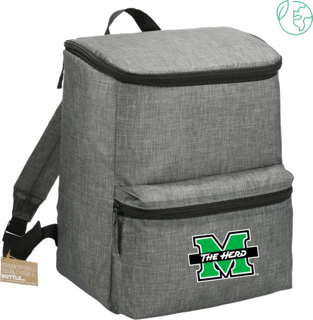Marshall Excursion Recycled 20 Can Backpack Cooler Marshall University The Herd Primary Mark - ONLINE ONLY