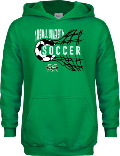 Marshall Youth Fleece Hoodie Marshall University Soccer Design - ONLINE ONLY