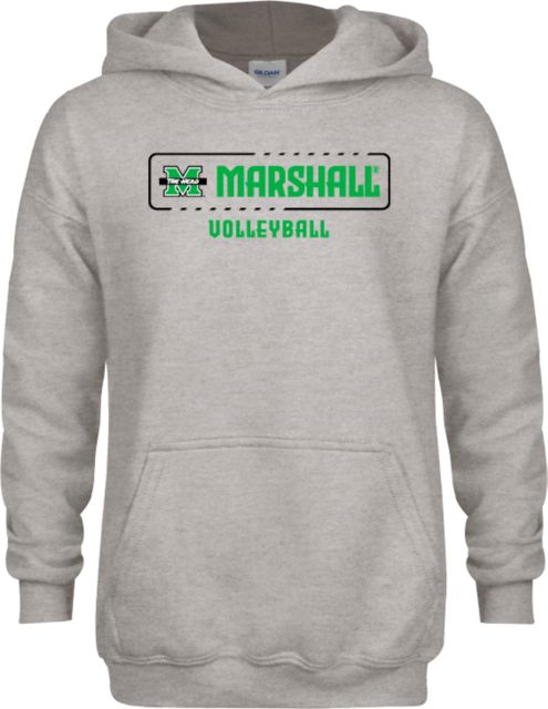 Marshall Youth Fleece Hood Marshall University The Herd Volleyball - ONLINE ONLY