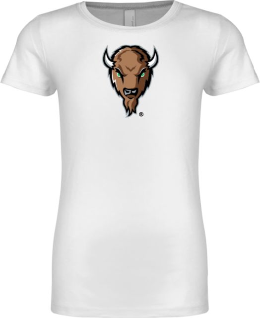 Marshall Next Level Girls Fashion Fit T Shirt Marshall University Herd Mascot Head - ONLINE ONLY