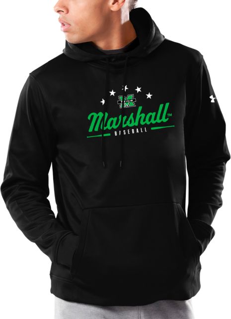Marshall Under Armour Armour Fleece Hoodie Marshall University Baseball Design - ONLINE ONLY