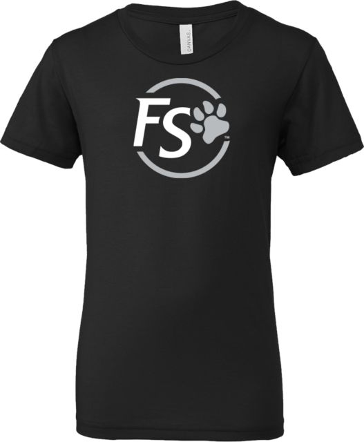 Fresno State Bella + Canvas Youth Jersey T Shirt Fresno State FS Monogram - ONLINE ONLY