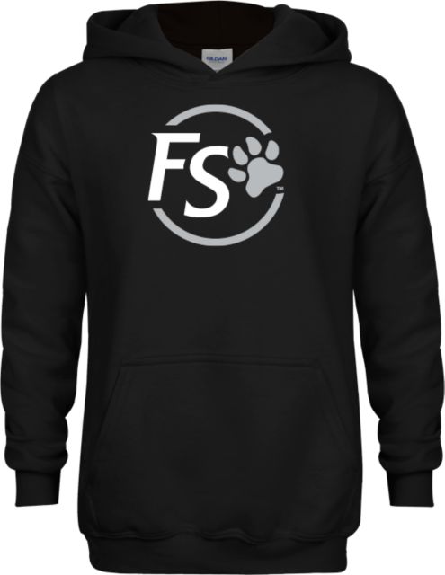 Fresno State Youth Fleece Hoodie Fresno State FS Monogram - ONLINE ONLY