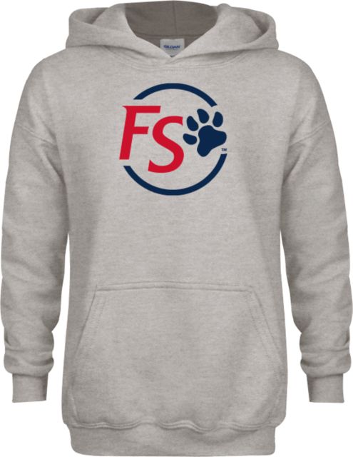 Fresno State Youth Fleece Hood Fresno State FS Monogram - ONLINE ONLY