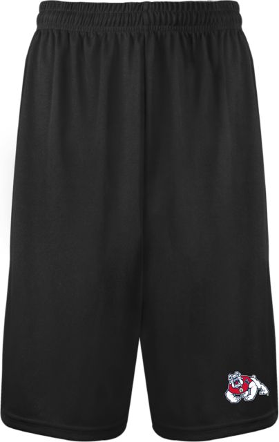 Fresno State Performance Classic 9 Inch Short Fresno State Primary Mark - ONLINE ONLY