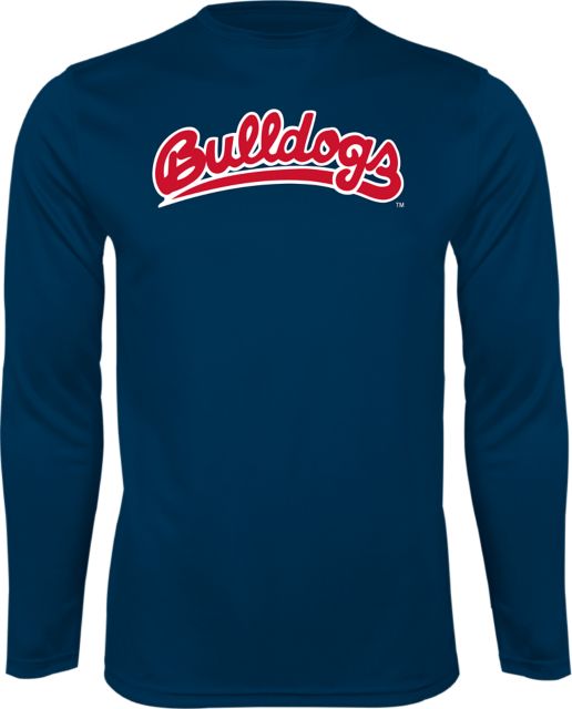 Fresno State Performance Longsleeve Shirt Scripted Bulldogs - ONLINE ONLY