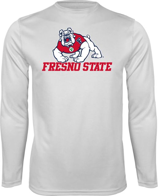 Fresno State Performance Longsleeve Shirt Fresno State Wordmark - ONLINE ONLY