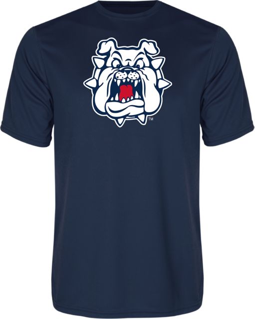 Fresno State Performance Tee Bulldog Head - ONLINE ONLY
