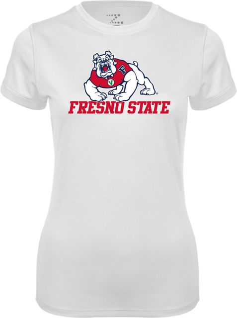 Fresno State Womens Performance Short Sleeve Tee Fresno State Wordmark - ONLINE ONLY