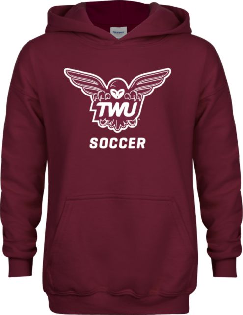 Texas Womans Youth Fleece Hoodie Soccer - ONLINE ONLY