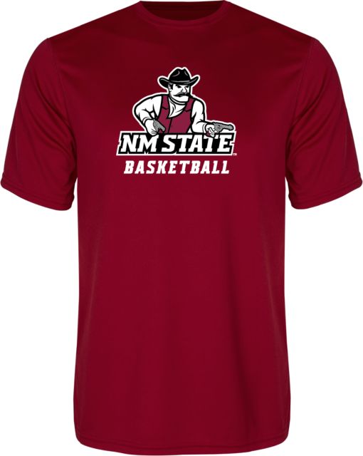 New Mexico State Performance Tee NM State Basketball - ONLINE ONLY