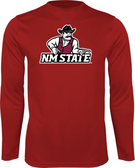 New Mexico State Performance Longsleeve Shirt Athletic Mark - ONLINE ONLY