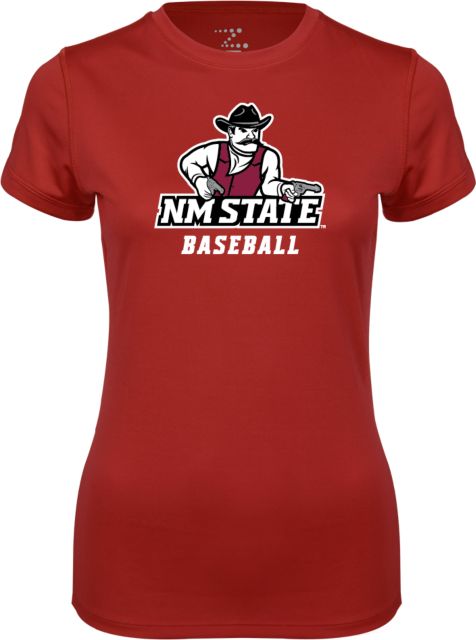 New Mexico State Womens Performance Short Sleeve Tee NM State Baseball - ONLINE ONLY