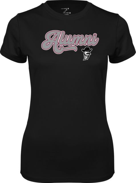 New Mexico State Womens Performance Short Sleeve Tee Alumni Script - ONLINE ONLY