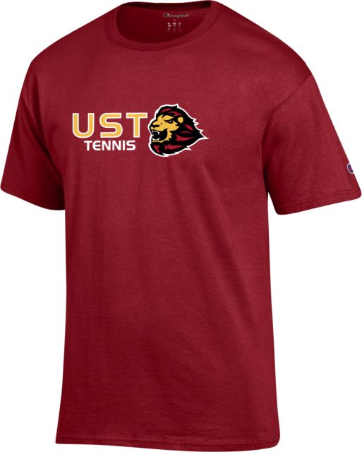 St. Thomas Champion T Shirt UST Tennis - ONLINE ONLY