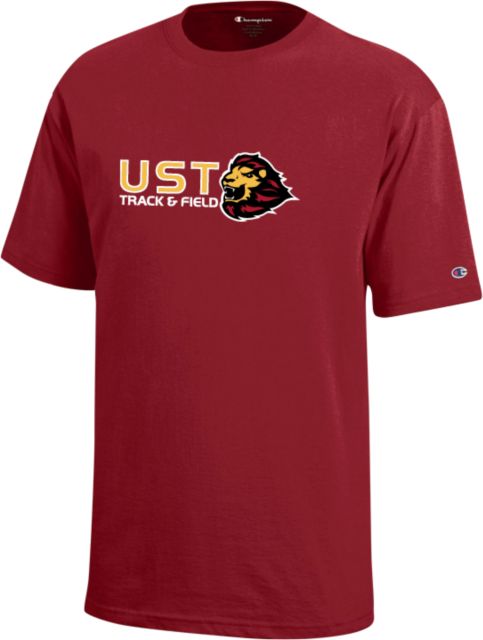 St. Thomas Youth Champion Short Sleeve Tee UST Track and Field - ONLINE ONLY