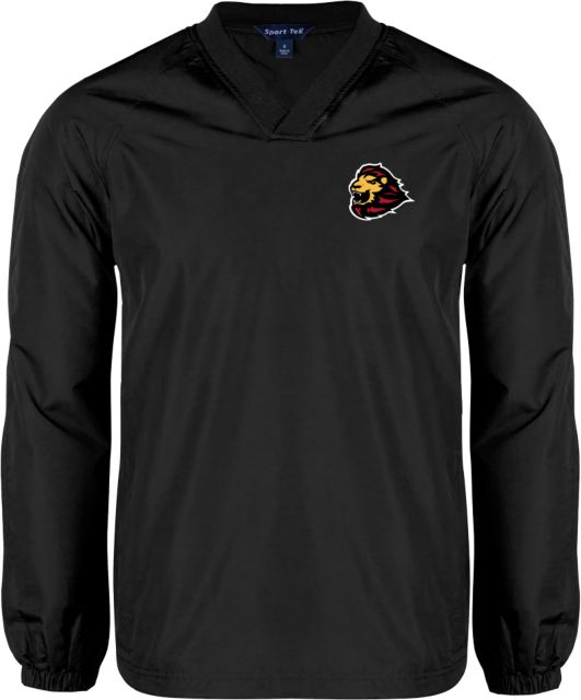 St. Thomas V Neck Raglan Windshirt UST Primary Mark - ONLINE ONLY