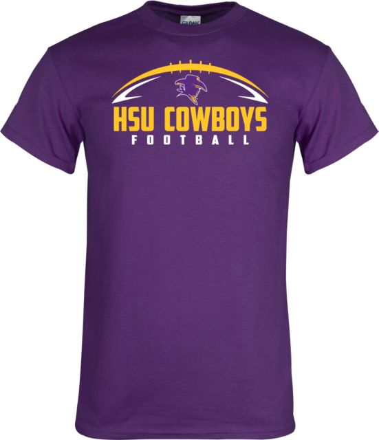 Hardin Simmons T-Shirt HSU Cowboys Football w/ Ball - ONLINE ONLY