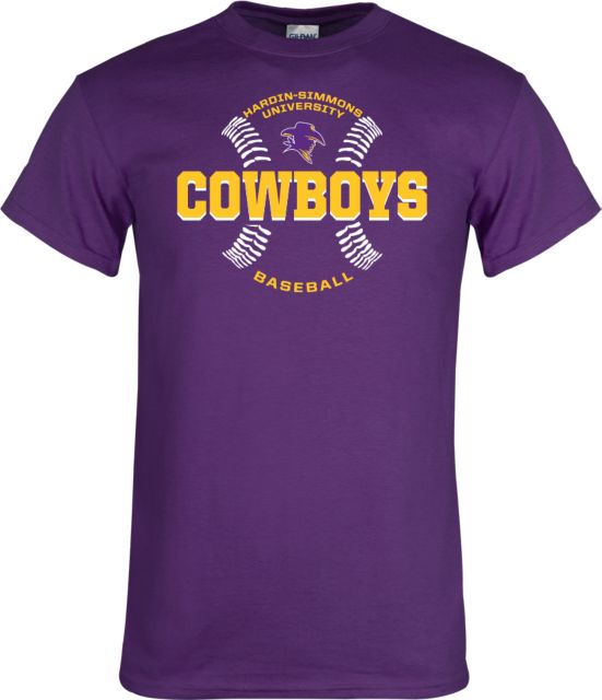 Hardin Simmons T-Shirt HSU Cowboys Baseball w/ Seams - ONLINE ONLY:  Hardin-Simmons University