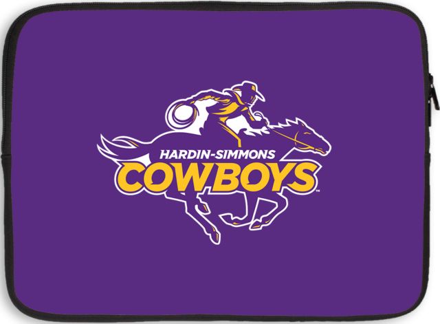 Hardin Simmons 15 inch Neoprene Laptop Sleeve - ONLINE ONLY