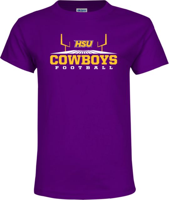 Hardin Simmons Youth T-Shirt Cowboys Football w/ Field - ONLINE ONLY