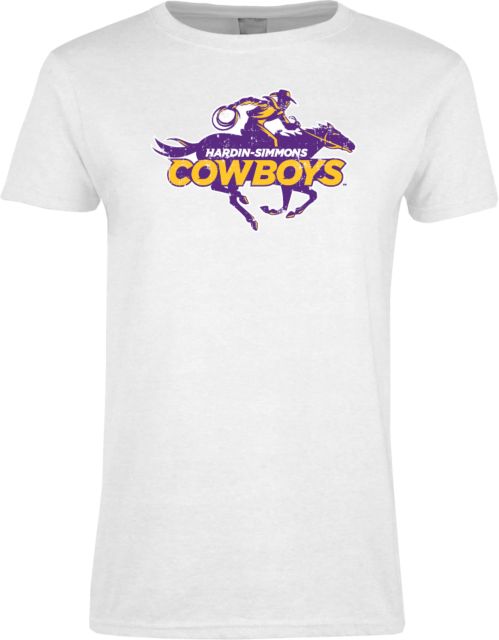 Hardin Simmons Ladies T-Shirt Distressed - ONLINE ONLY