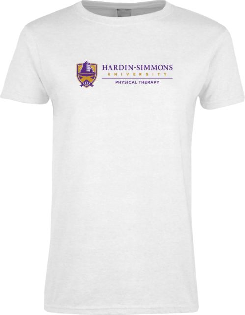 Hardin Simmons Ladies T Shirt Physical Therapy Horizontal - ONLINE ONLY