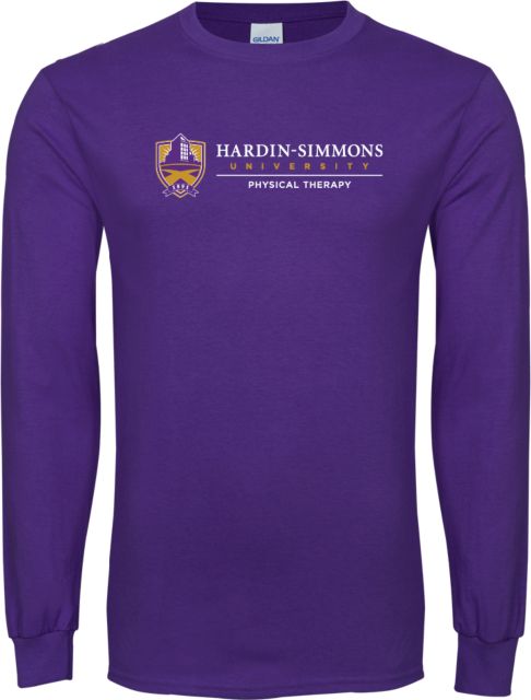 Hardin Simmons Long Sleeve T Shirt Physical Therapy Horizontal - ONLINE ONLY