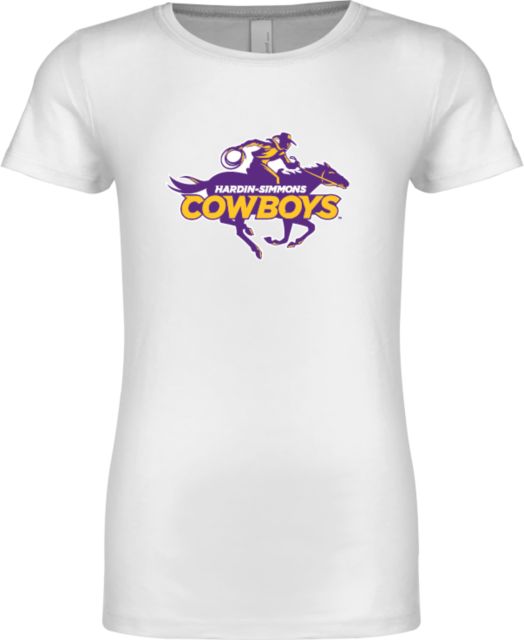 Hardin Simmons Youth Girls Fashion Fit T-Shirt - ONLINE ONLY