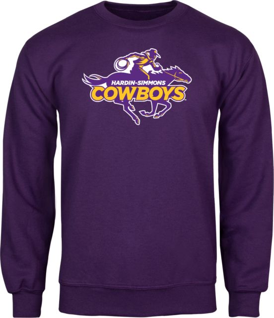 Hardin Simmons Youth Fleece Hoodie Cowboys Football w/ Field - ONLINE ONLY:  Hardin-Simmons University