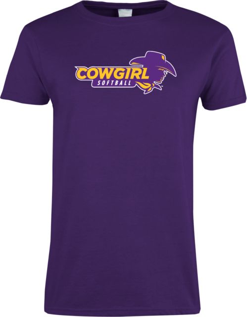 Hardin Simmons Ladies T-Shirt Cowgirls Softball - ONLINE ONLY