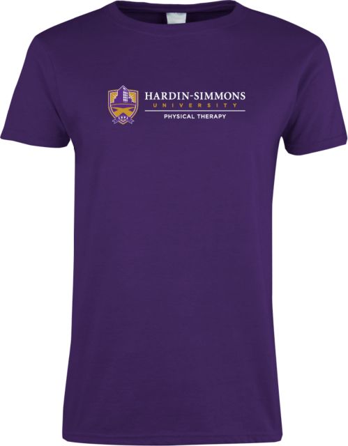 Hardin Simmons Ladies T Shirt Physical Therapy Horizontal - ONLINE ONLY