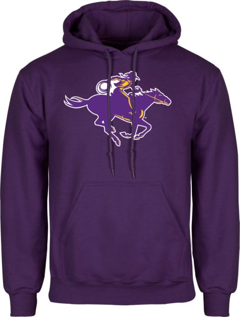 Hardin Simmons Fleece Hoodie Cowgirl Riding - ONLINE ONLY