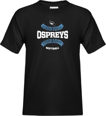 Stockton Youth T Shirt Softball Design - ONLINE ONLY