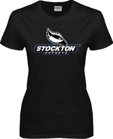 Stockton Ladies T Shirt Official Logo Distressed - ONLINE ONLY